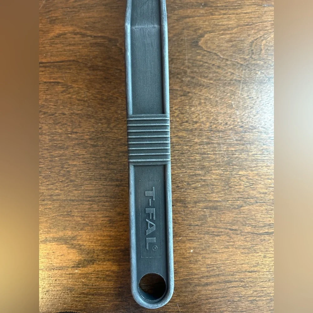 T-Fal Spatula with Holes, Black Nylon, 13 Inches Long- Made in Canada Read Info